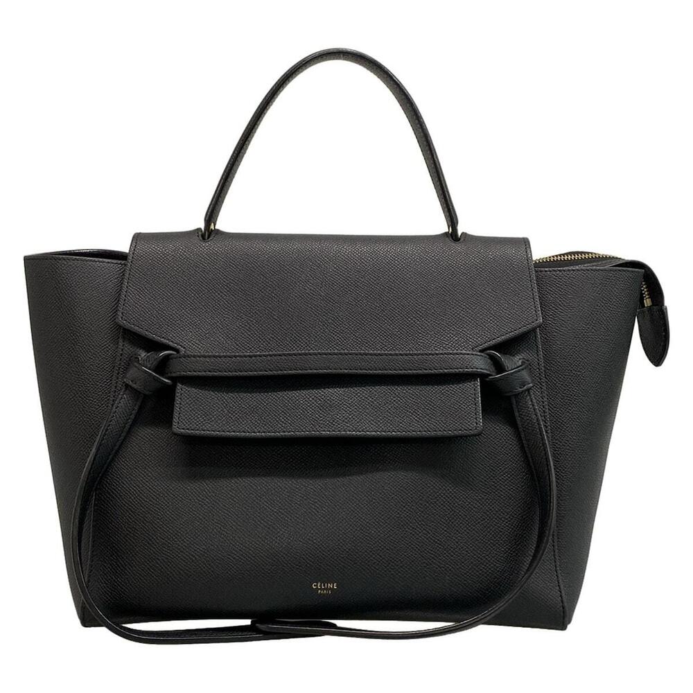 CELINE Belt Bag Handbag Black
